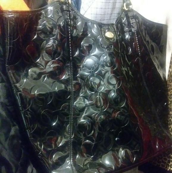 Authentic Coach Signature Tote - Picture 3 of 6